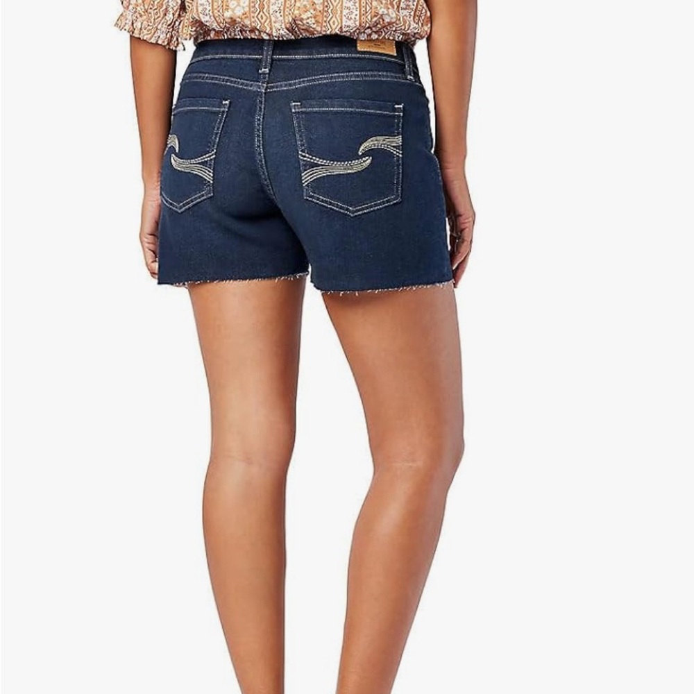 Levi’s Signature by Levi Strauss Blue Denim Shorts dark wash cut off jeans 30